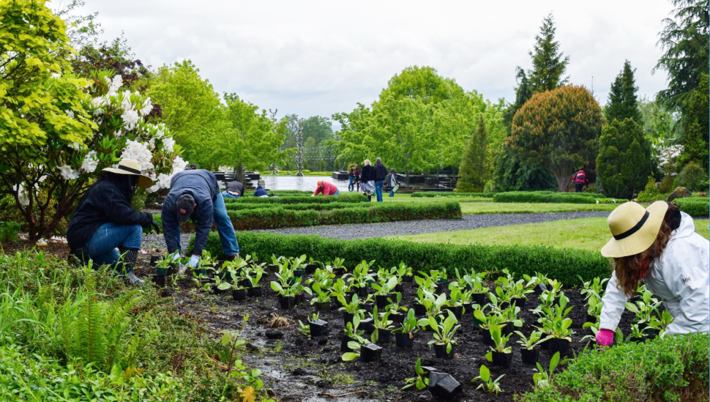 Mother's Day Brunch event at The Oregon Garden