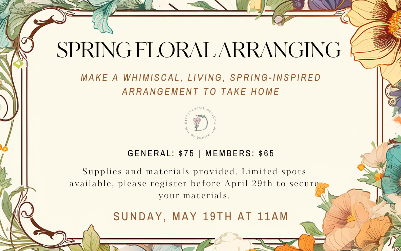 Floral workshop at The Oregon Garden
